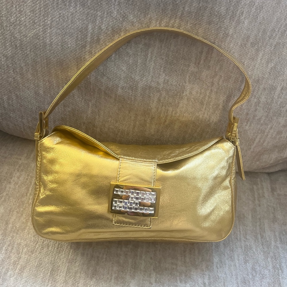 Fendi Gold Baguette - Picture 3 of 8